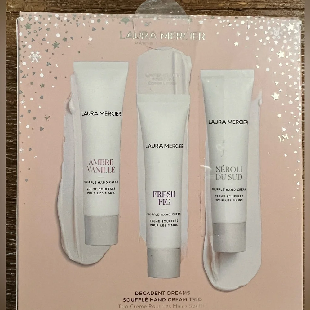 Laura Mercier Decadent Dreams Soufflé Hand Cream Trio